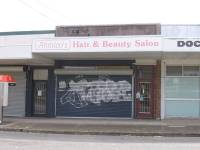 Brisbane - Mt Gravatt - Abandoned Strip Shops  Badminton St Hair Salon (15 Aug 2007)